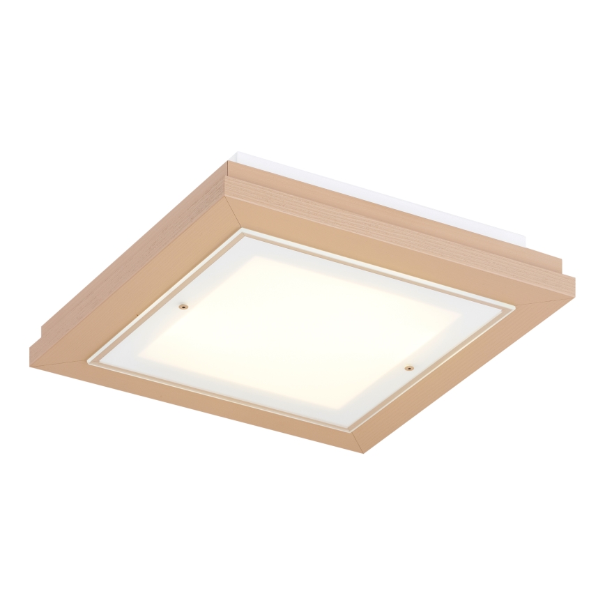 Argon 7267 - Φωτιστικό οροφής TABOR 2xE27/15W/230V 32x32 cm μπεζ