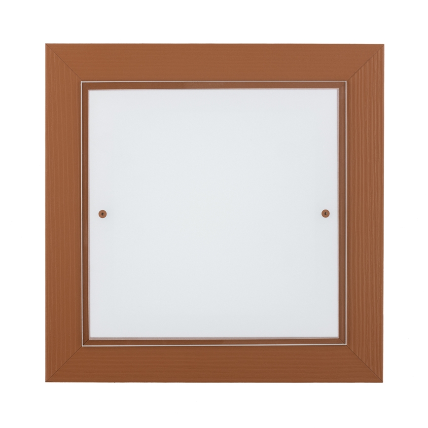 Argon 7268 - Φωτιστικό οροφής TABOR 2xE27/15W/230V 32x32 cm τερακότα