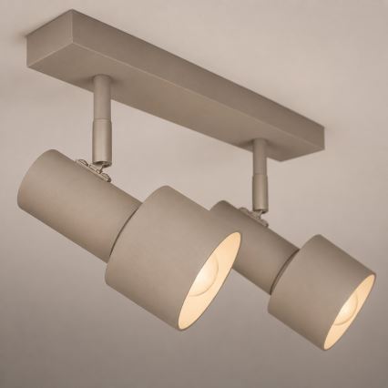 Argon 7294 - Σποτ φωτιστικό DOR 2xE27/15W/230V μπεζ