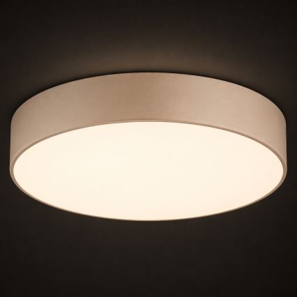 Argon 7296 - Φωτιστικό οροφής DARLINGOS 2xE27/15W/230V διάμ. 25 εκ. μπεζ