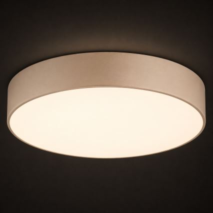 Argon 7298 - Φωτιστικό οροφής DARLINGOS 2xE27/15W/230V Ø 35 cm μπεζ