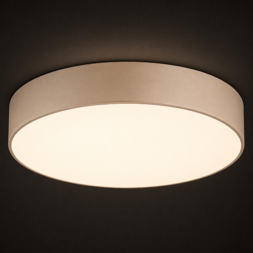 Argon 7298 - Φωτιστικό οροφής DARLINGOS 2xE27/15W/230V Ø 35 cm μπεζ