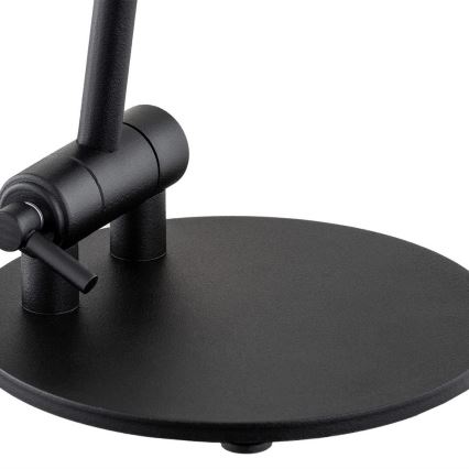 Argon 8002 - Επιτραπέζιο φωτιστικό AVALONE 1xE27/15W/230V μαύρο