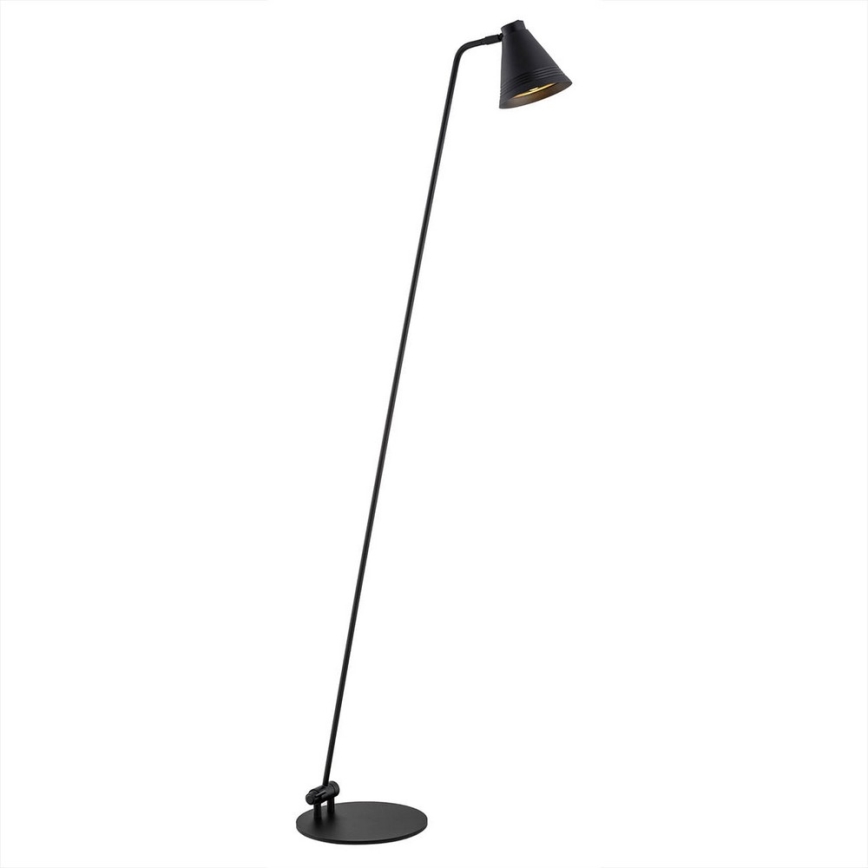 Argon 8003 - Επιδαπέδια λάμπα AVALONE 1xE27/15W/230V μαύρο