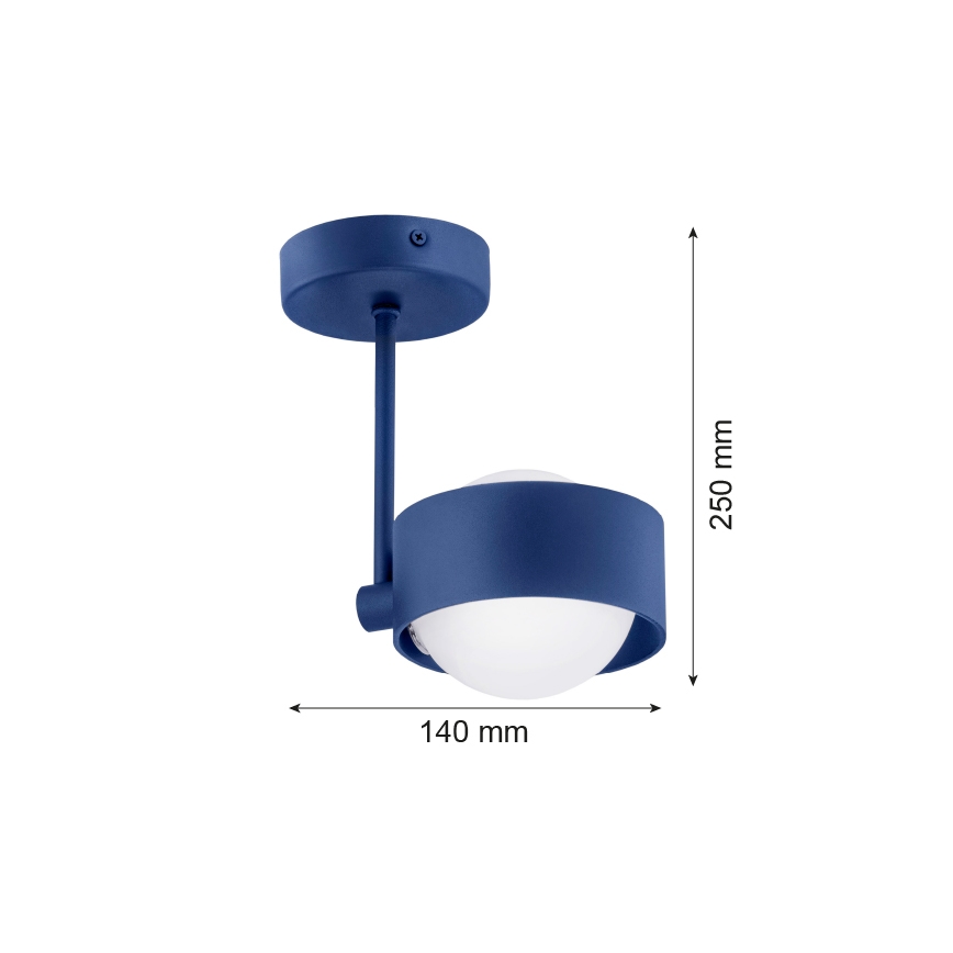 Argon 8062 - Κρεμαστό φωτιστικό MASSIMO PLUS 1xG9/6W/230V μπλε