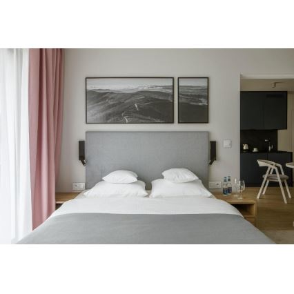 Argon 8065 - Επιτοίχιο φωτιστικό σημείου ETNA 1xG9/6W/230V μαύρο