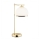 Argon 8120 - Επιτραπέζιο φωτιστικό MARBELLA 1xE27/15W/230V ορείχαλκος