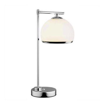 Argon 8121 -  Eπιτραπέζιο φωτιστικό MARBELLA 1xE27/15W/230V γυαλιστερό χρώμιο
