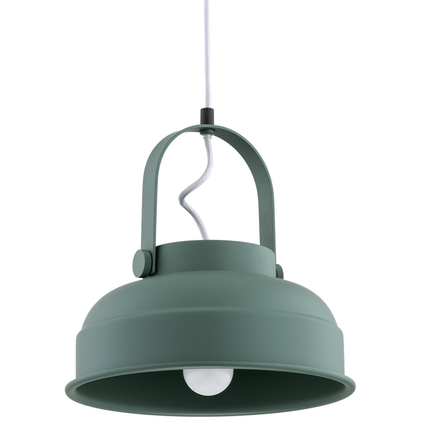 Argon 8287 - Κρεμαστό φωτιστικό οροφής DAKOTA 1xE27/15W/230V πράσινο