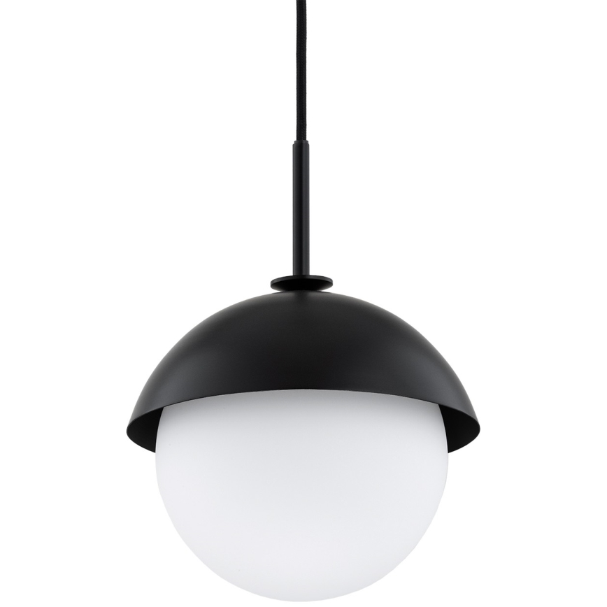 Argon 8295 - Κρεμαστό φωτιστικό οροφής μπάλα CAPPELLO 1xE27/15W/230V μαύρο