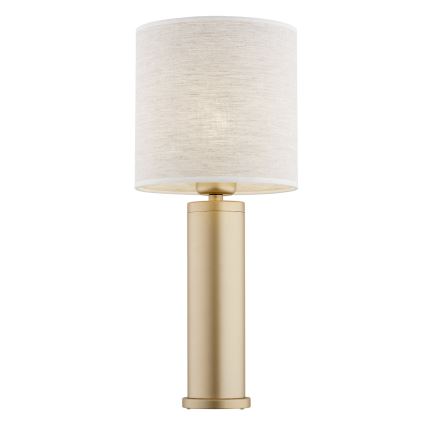 Argon 8315 - Eπιτραπέζια λάμπα RIVA 1xE27/15W/230V 48 cm χρυσαφί
