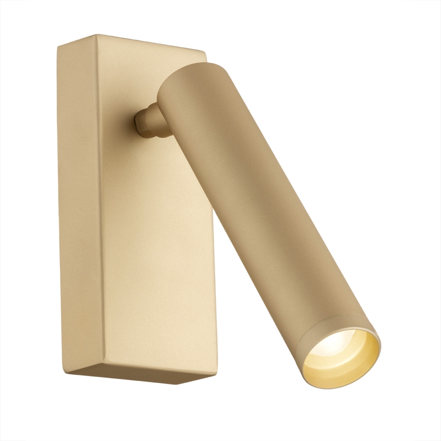 Argon 8326 - Φωτιστικό σποτ τοίχου LED RIO LED/4,2W/230V 3000K χρυσαφί