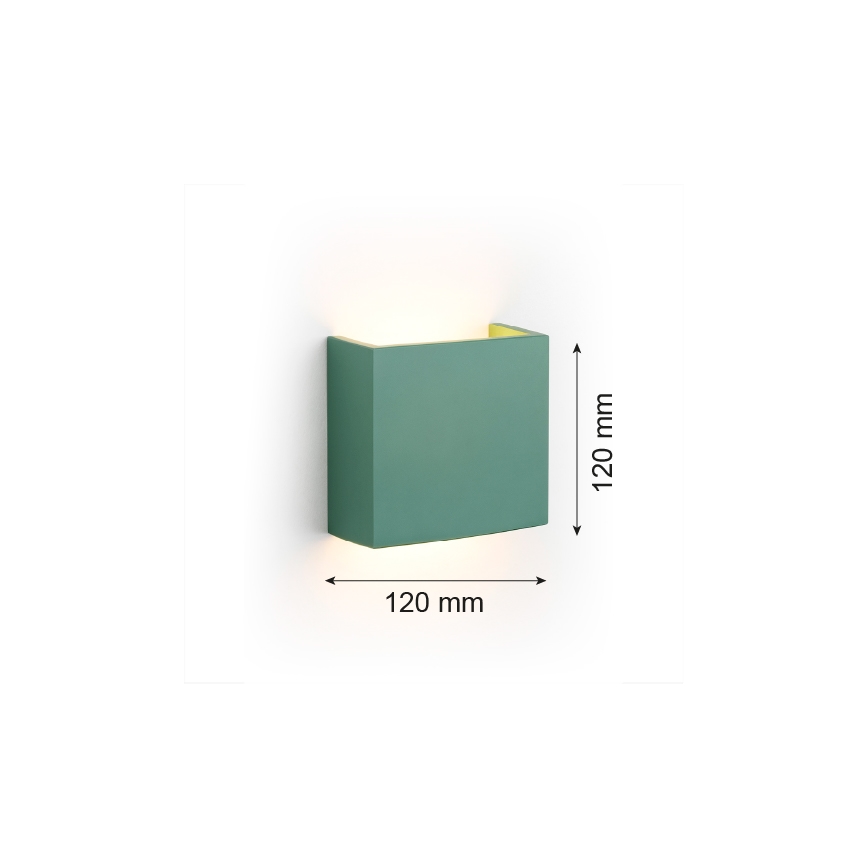 Argon 8362 - Φωτιστικό τοίχου LED GENT LED/3,6W/230V 3000K πράσινο