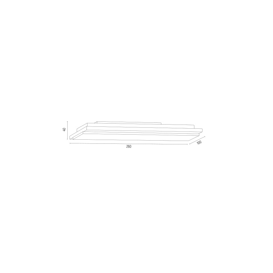 Argon 8363 - Φωτιστικό τοίχου LED VELO LED/7,2W/230V 3000K χρυσαφί/clear
