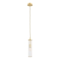 Argon 8489 - Κρεμαστό φωτιστικό οροφής HAMPTON 1xE14/7W/230V χρυσαφί