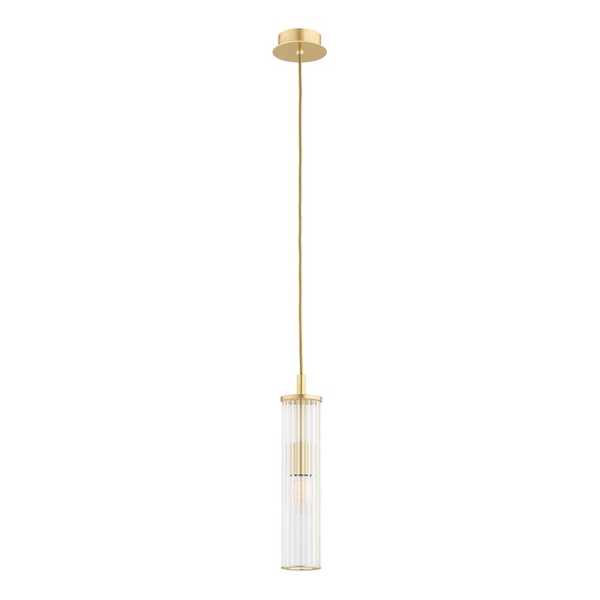 Argon 8489 - Κρεμαστό φωτιστικό οροφής HAMPTON 1xE14/7W/230V χρυσαφί