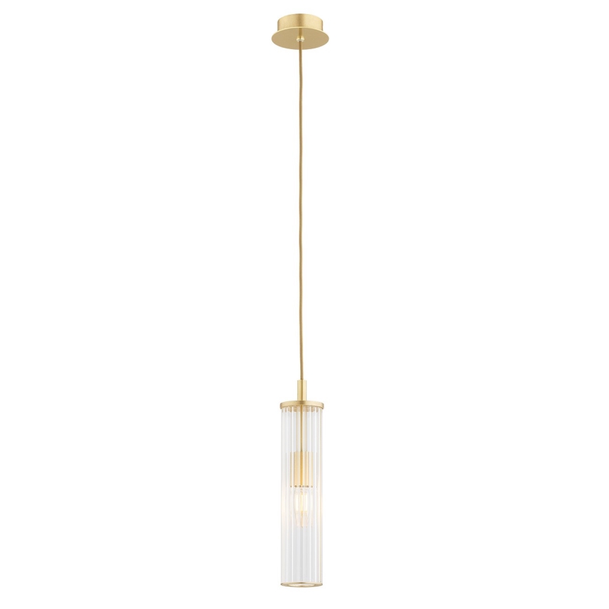 Argon 8489 - Κρεμαστό φωτιστικό οροφής HAMPTON 1xE14/7W/230V χρυσαφί