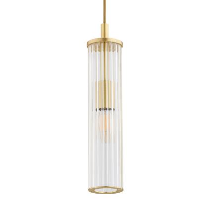 Argon 8489 - Κρεμαστό φωτιστικό οροφής HAMPTON 1xE14/7W/230V χρυσαφί