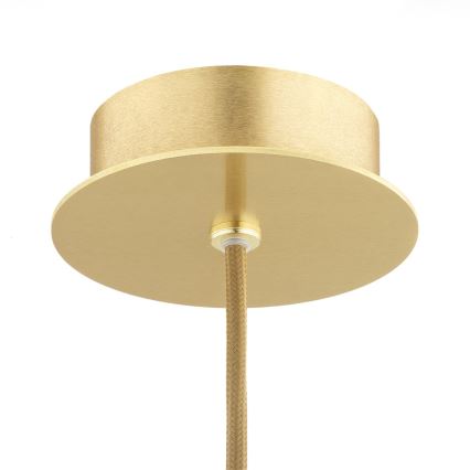 Argon 8489 - Κρεμαστό φωτιστικό οροφής HAMPTON 1xE14/7W/230V χρυσαφί