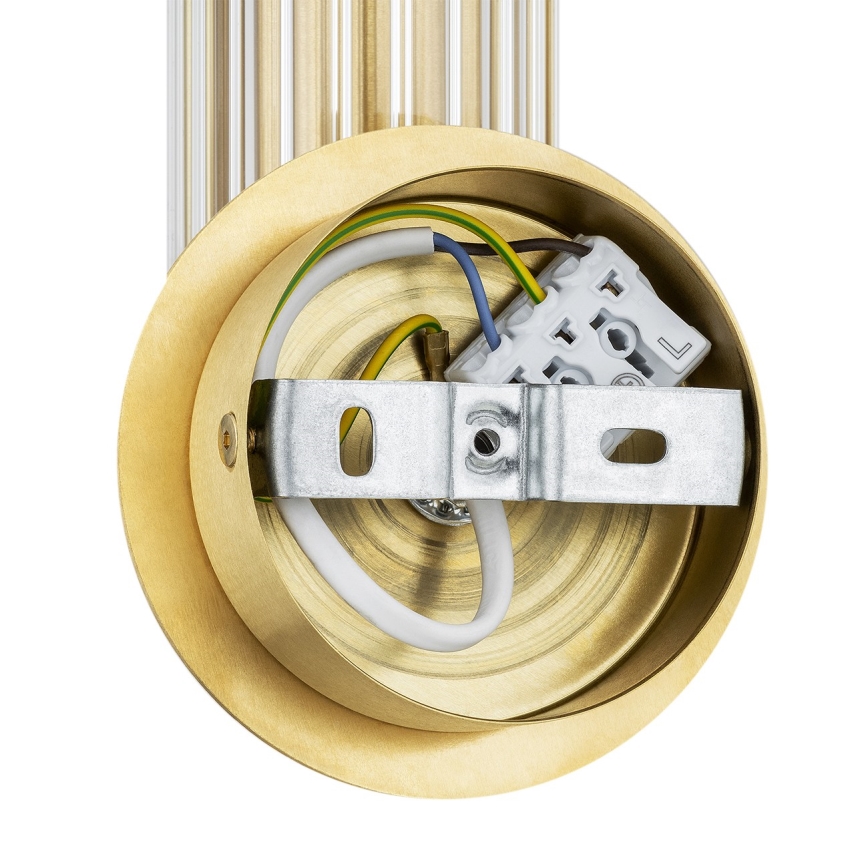 Argon 8497 - Φωτιστικό τοίχου HAMPTON 1xE14/7W/230V χρυσαφί