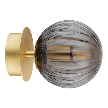 Argon 8510 - Φωτιστικό τοίχου PALOMA 1xE14/7W/230V χρυσαφί/μαύρο