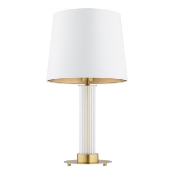 Argon 8540 - Eπιτραπέζια λάμπα HAMPTON 1xE27/15W/230V 57 cm λευκό