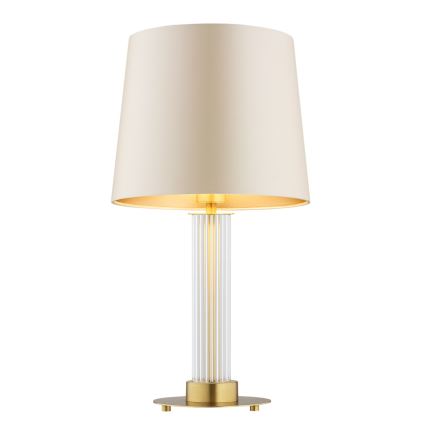 Argon 8541 - Eπιτραπέζια λάμπα HAMPTON 1xE27/15W/230V 57 cm μπεζ