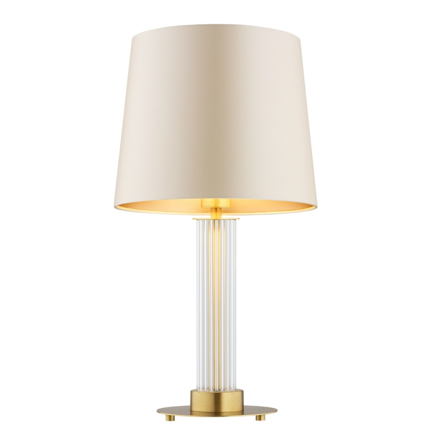 Argon 8541 - Eπιτραπέζια λάμπα HAMPTON 1xE27/15W/230V 57 cm μπεζ