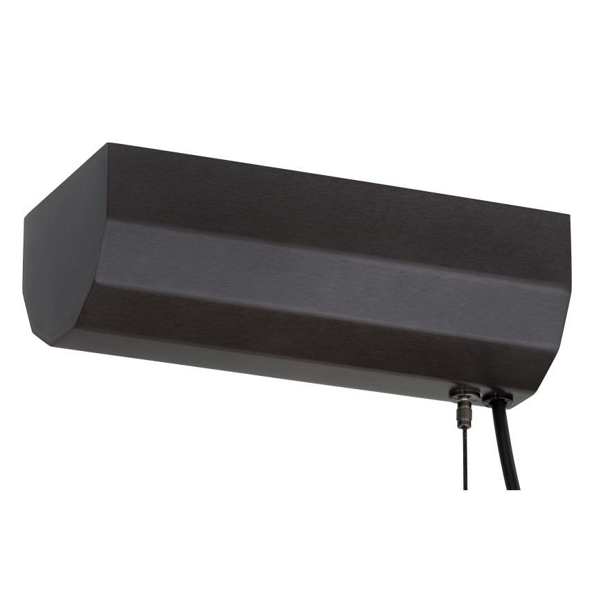 Argon 8625 -  Κρεμαστό φωτιστικό οροφής LED HAMPTON LED/90W/230V 3000K 120 cm μαύρο