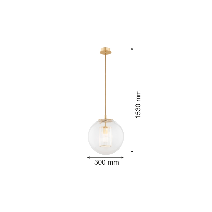 Argon 8626 - Κρεμαστό φωτιστικό οροφής HAMPTON 1xE27/15W/230V