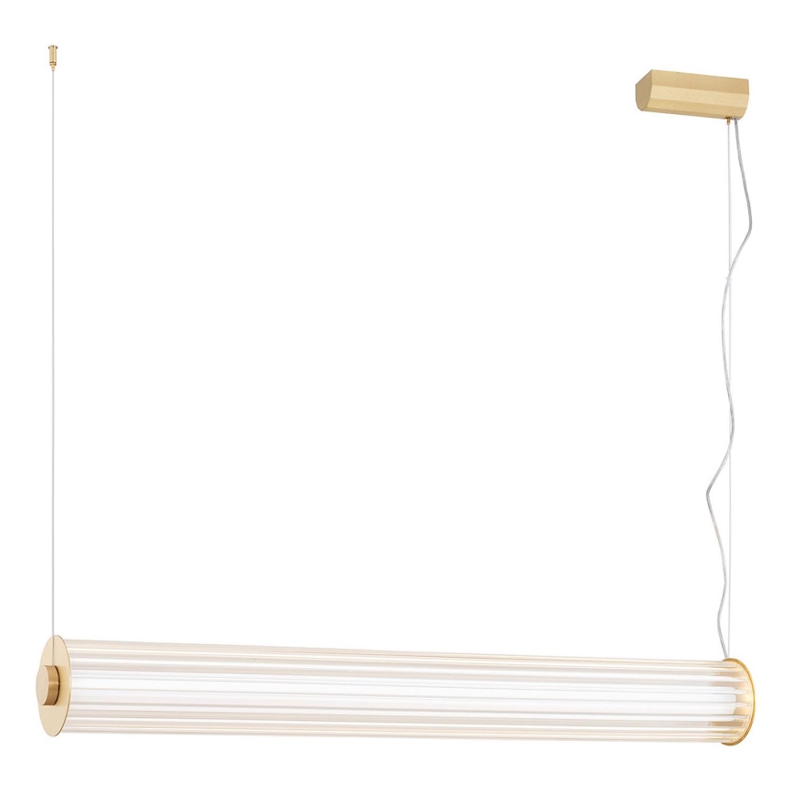 Argon 8627 -  Κρεμαστό φωτιστικό οροφής LED HAMPTON LED/60W/230V 3000K 80 cm ορείχαλκος