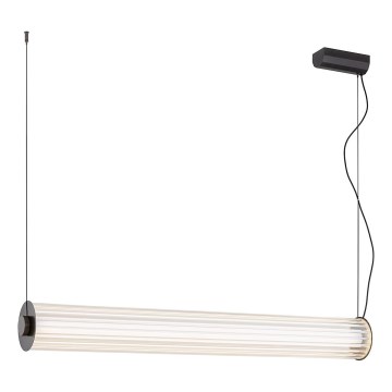 Argon 8628 -  Κρεμαστό φωτιστικό οροφής LED HAMPTON LED/60W/230V 3000K 80 cm μαύρο