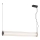 Argon 8628 -  Κρεμαστό φωτιστικό οροφής LED HAMPTON LED/60W/230V 3000K 80 cm μαύρο