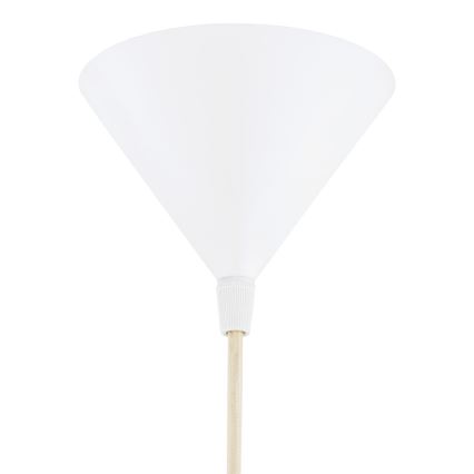 Argon 8629 - Κρεμαστό φωτιστικό οροφής KEGEL 1xE27/15W/230V λευκό