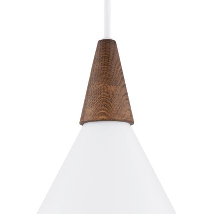 Argon 8631 - Κρεμαστό φωτιστικό οροφής KEGEL 1xE27/15W/230V λευκό