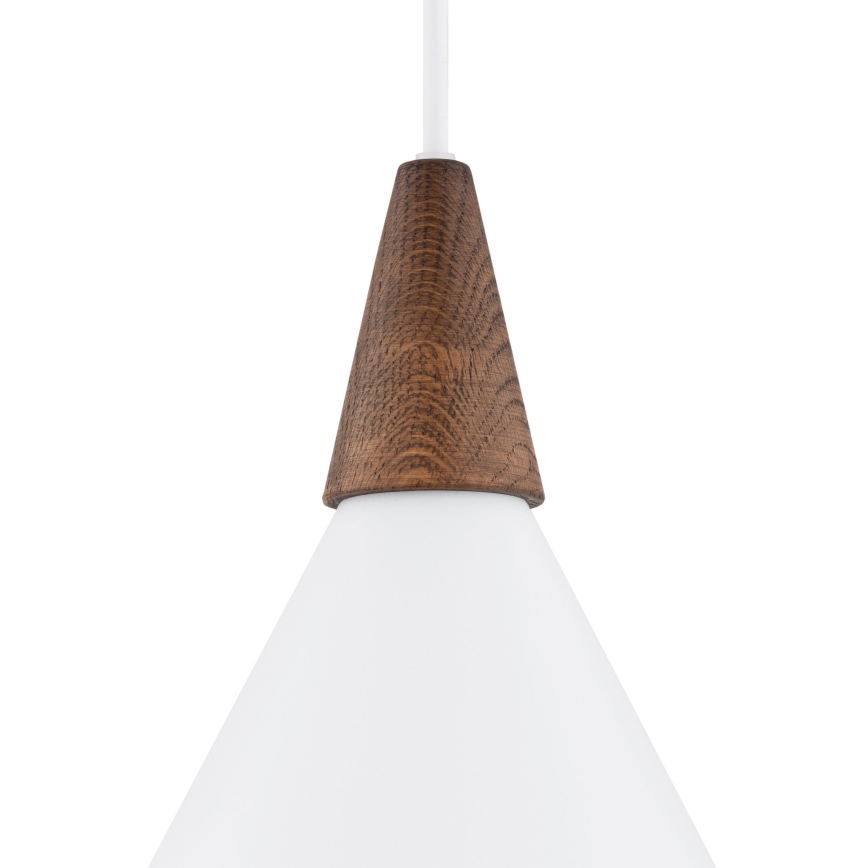 Argon 8631 - Κρεμαστό φωτιστικό οροφής KEGEL 1xE27/15W/230V λευκό