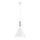 Argon 8632 - Κρεμαστό φωτιστικό οροφής KEGEL 1xE27/15W/230V λευκό