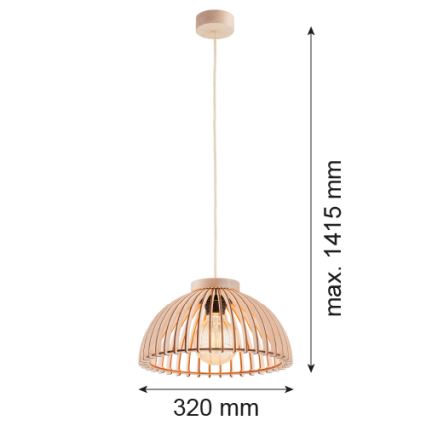 Argon 8633 - Κρεμαστό φωτιστικό οροφής TRE 1xE27/15W/230V