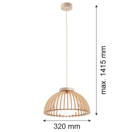 Argon 8634 - Κρεμαστό φωτιστικό οροφής TRE 1xE27/15W/230V