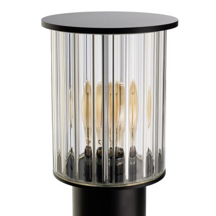Argon 8749 - Λάμπα εξωτερικού χώρου NORFOLK 1xE27/15W/230V IP44 52cm μαύρο