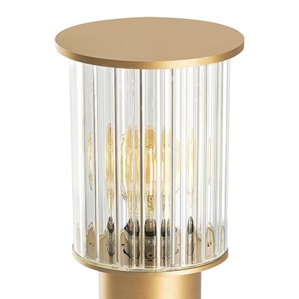 Argon 8753 - Λάμπα εξωτερικού χώρου NORFOLK 1xE27/15W/230V IP44 52cm χρυσό