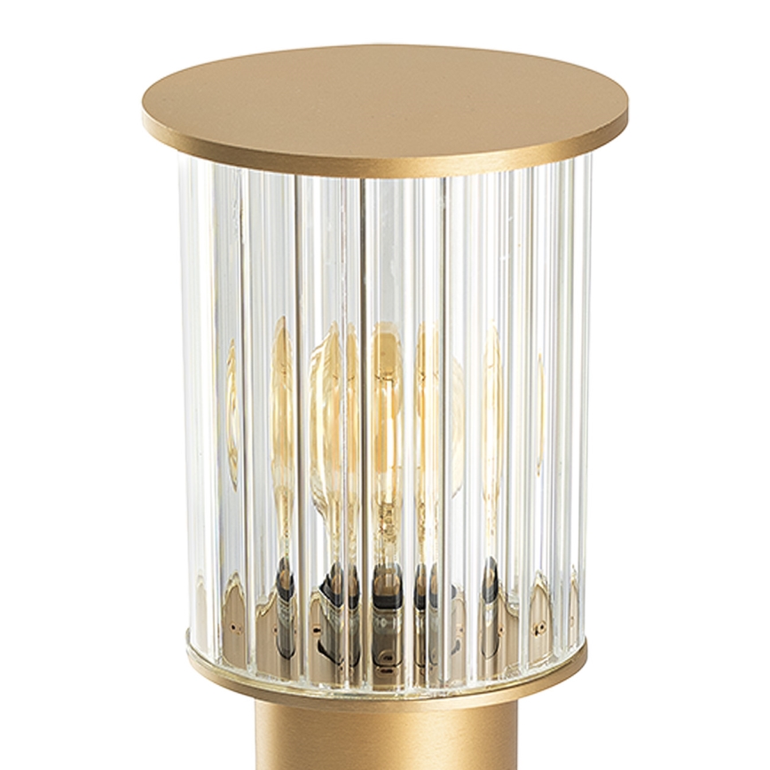 Argon 8753 - Λάμπα εξωτερικού χώρου NORFOLK 1xE27/15W/230V IP44 52cm χρυσό