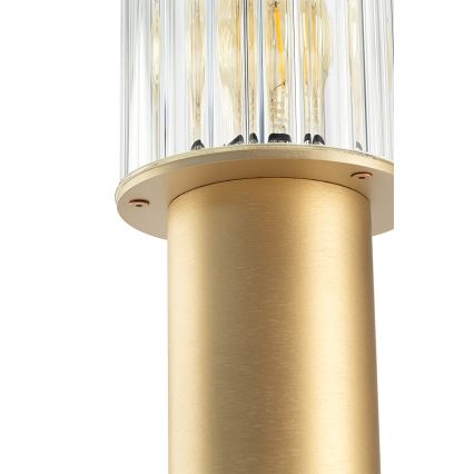 Argon 8753 - Λάμπα εξωτερικού χώρου NORFOLK 1xE27/15W/230V IP44 52cm χρυσό