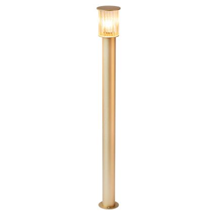 Argon 8754 - Λάμπα εξωτερικού χώρου NORFOLK 1xE27/15W/230V IP44 124cm χρυσό