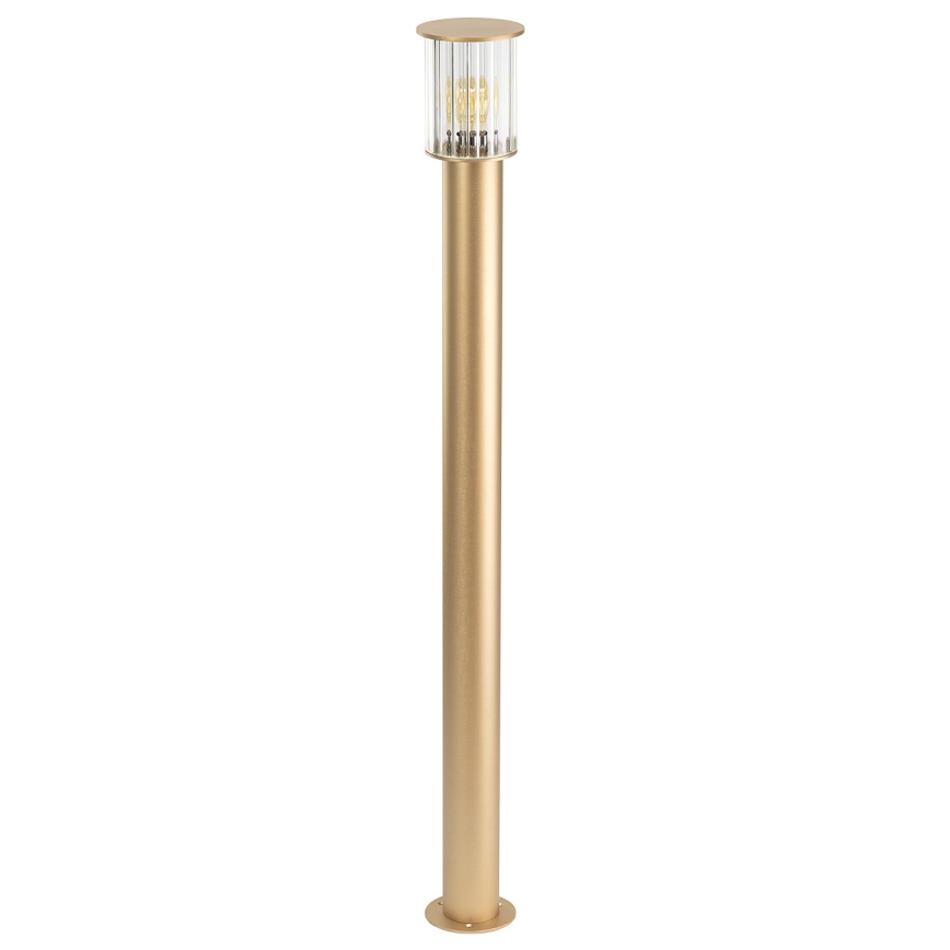 Argon 8754 - Λάμπα εξωτερικού χώρου NORFOLK 1xE27/15W/230V IP44 124cm χρυσό
