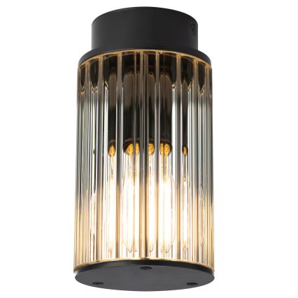 Argon 8773 - Φωτιστικό οροφής εξωτερικού χώρου NORFOLK 1xE27/15W/230V IP44 μαύρο