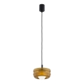 Argon 8816 - Κρεμαστό φωτιστικό οροφής TEVO 1xG9/4,5W/230V καφέ/φιμέ