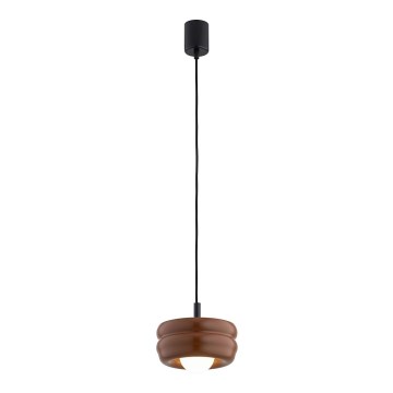 Argon 8817 - Κρεμαστό φωτιστικό οροφής TEVO 1xG9/4,5W/230V καφέ