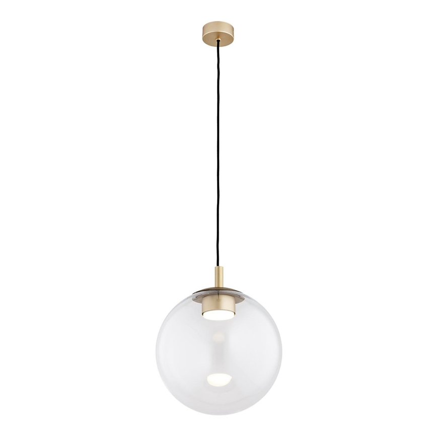 Argon 8828 - Κρεμαστό φωτιστικό οροφής SACRAMENTO 1xGX53/8W/230V διαφανές/χρυσό
