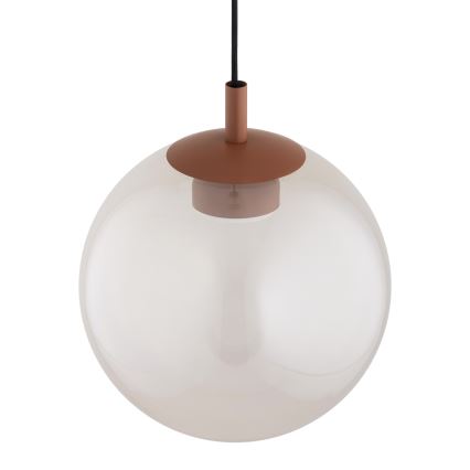 Argon 8829 - Κρεμαστό φωτιστικό οροφής SACRAMENTO 1xGX53/8W/230V διαφανές/καφέ